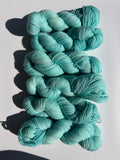 Hand Dyed Yarn-Bright Sky Blue
