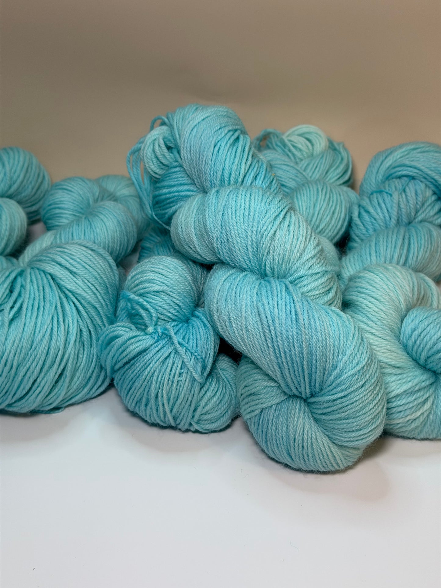 Bright Sky Hand Dyed Yarn