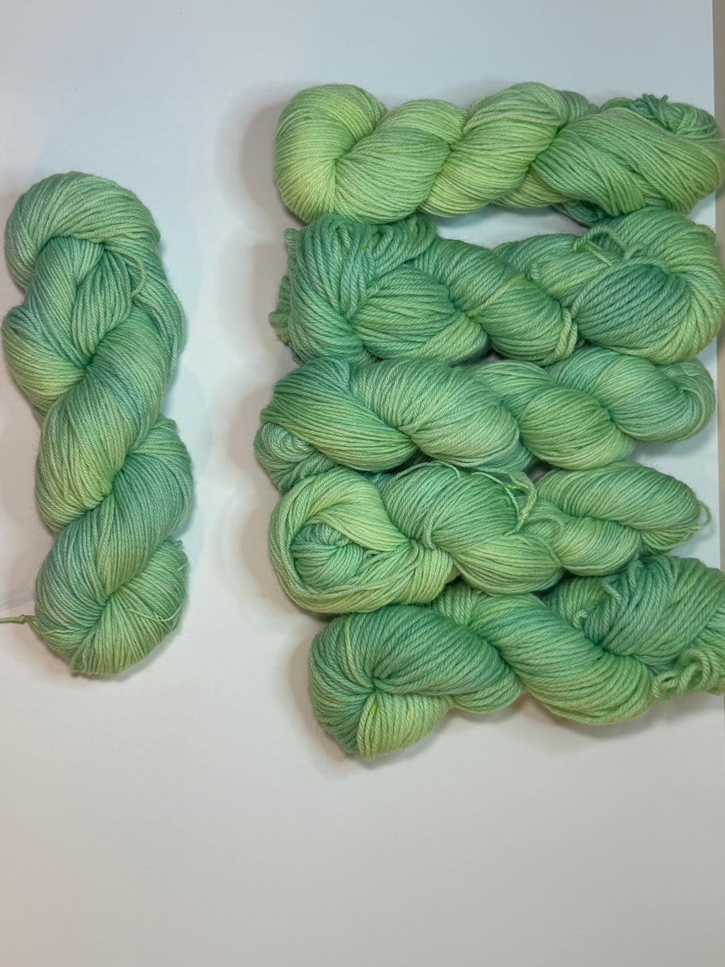 Hand Dyed Yarn- Meadow Green