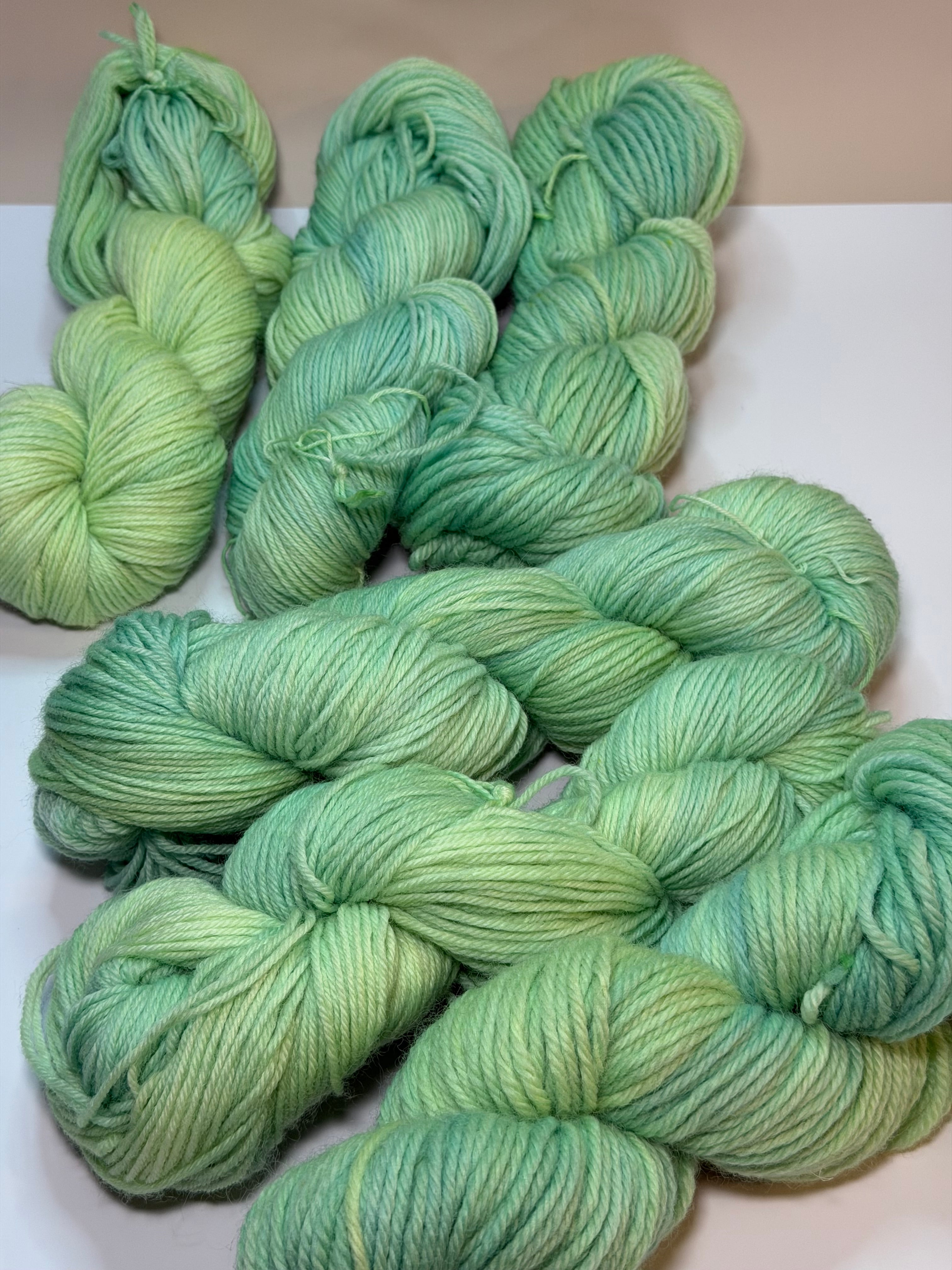 Hand Dyed Yarn- Meadow Green