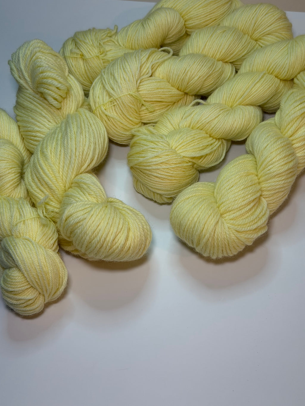 Hand Dyed Yarn-Butter