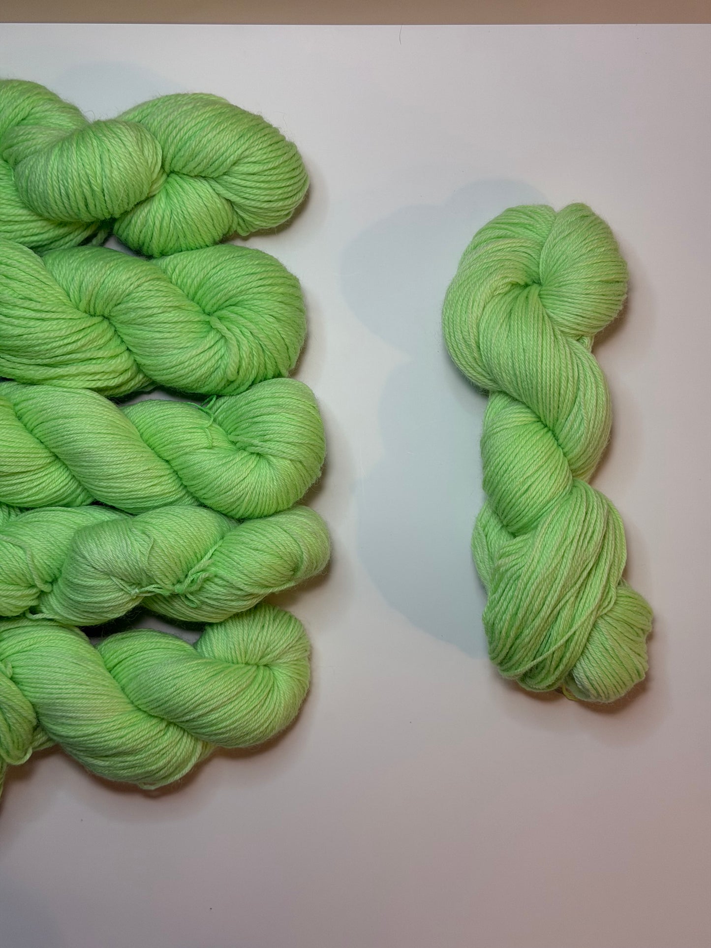 Spearmint Hand Dyed Yarn