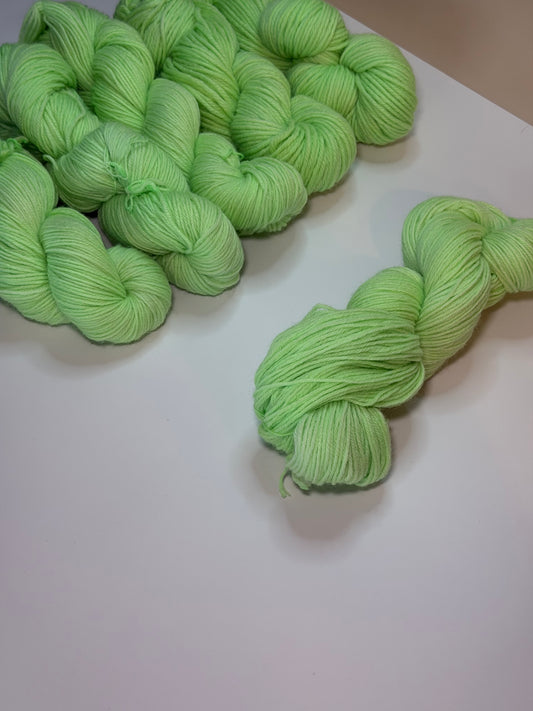 Spearmint Hand Dyed Yarn