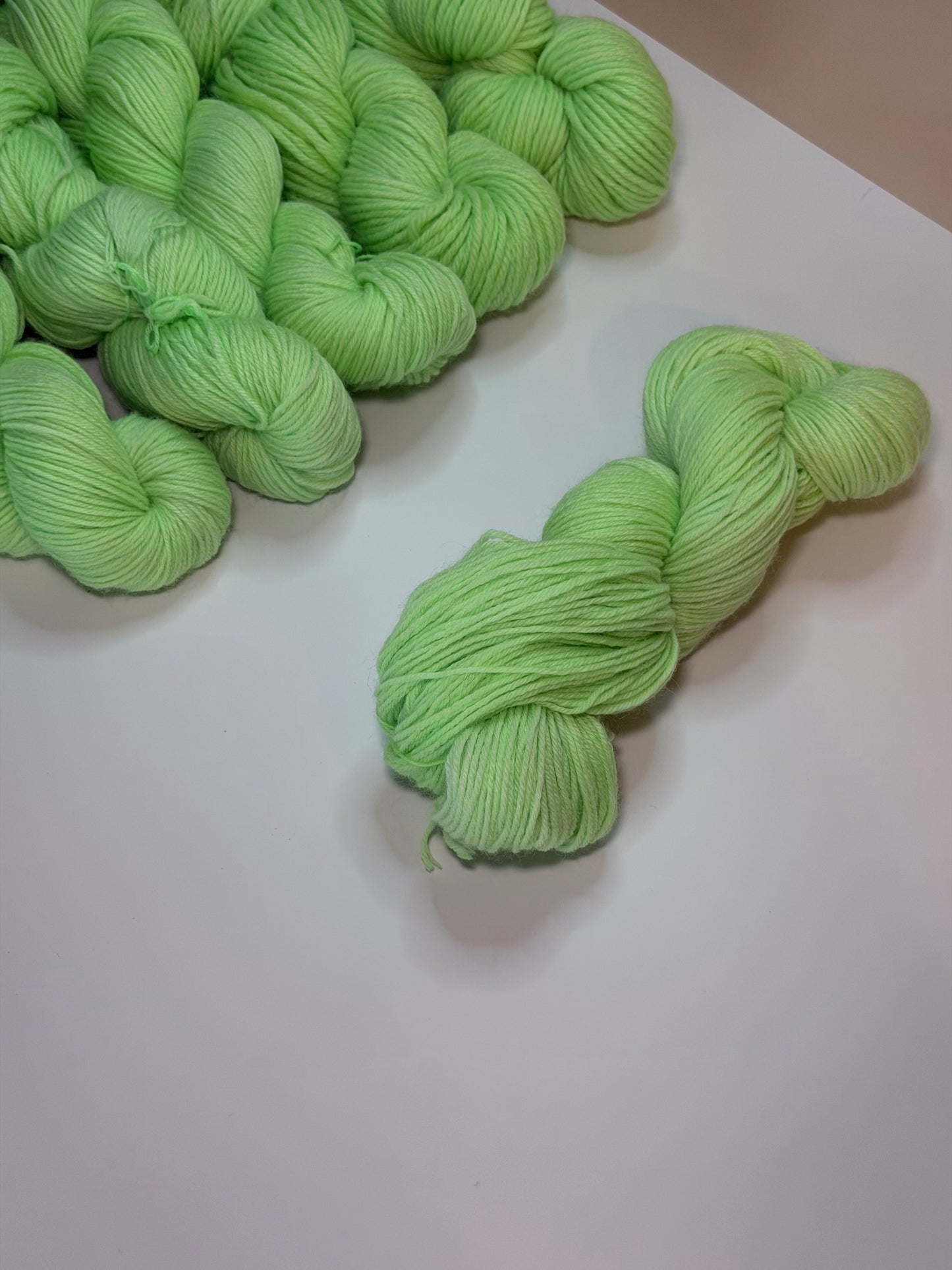 Spearmint Hand Dyed Yarn