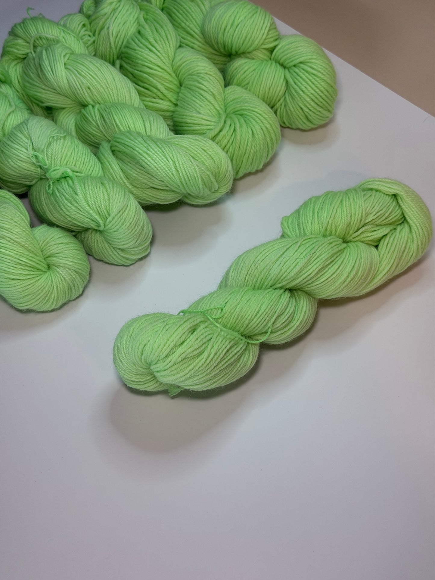 Spearmint Hand Dyed Yarn