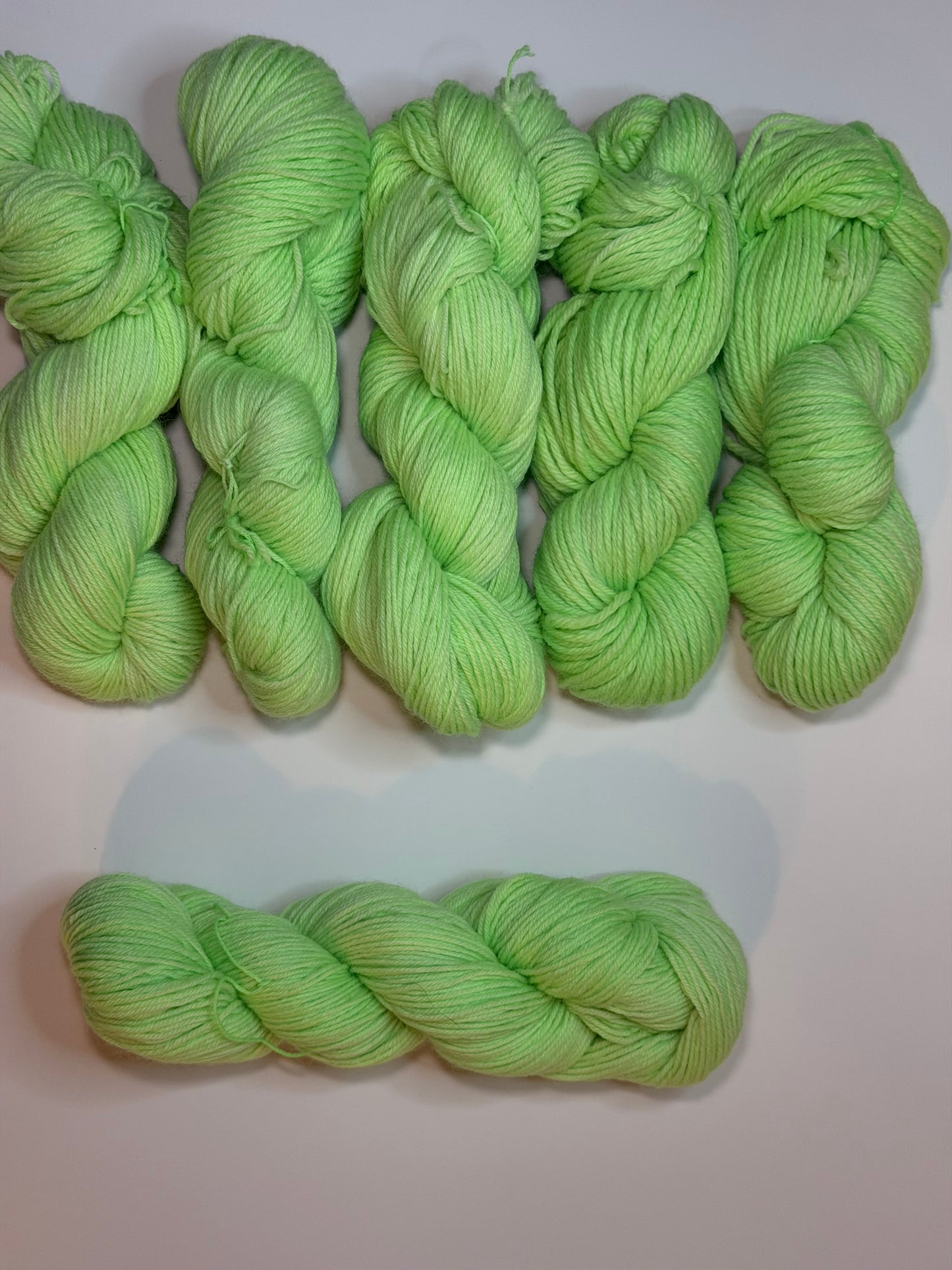 Spearmint Hand Dyed Yarn