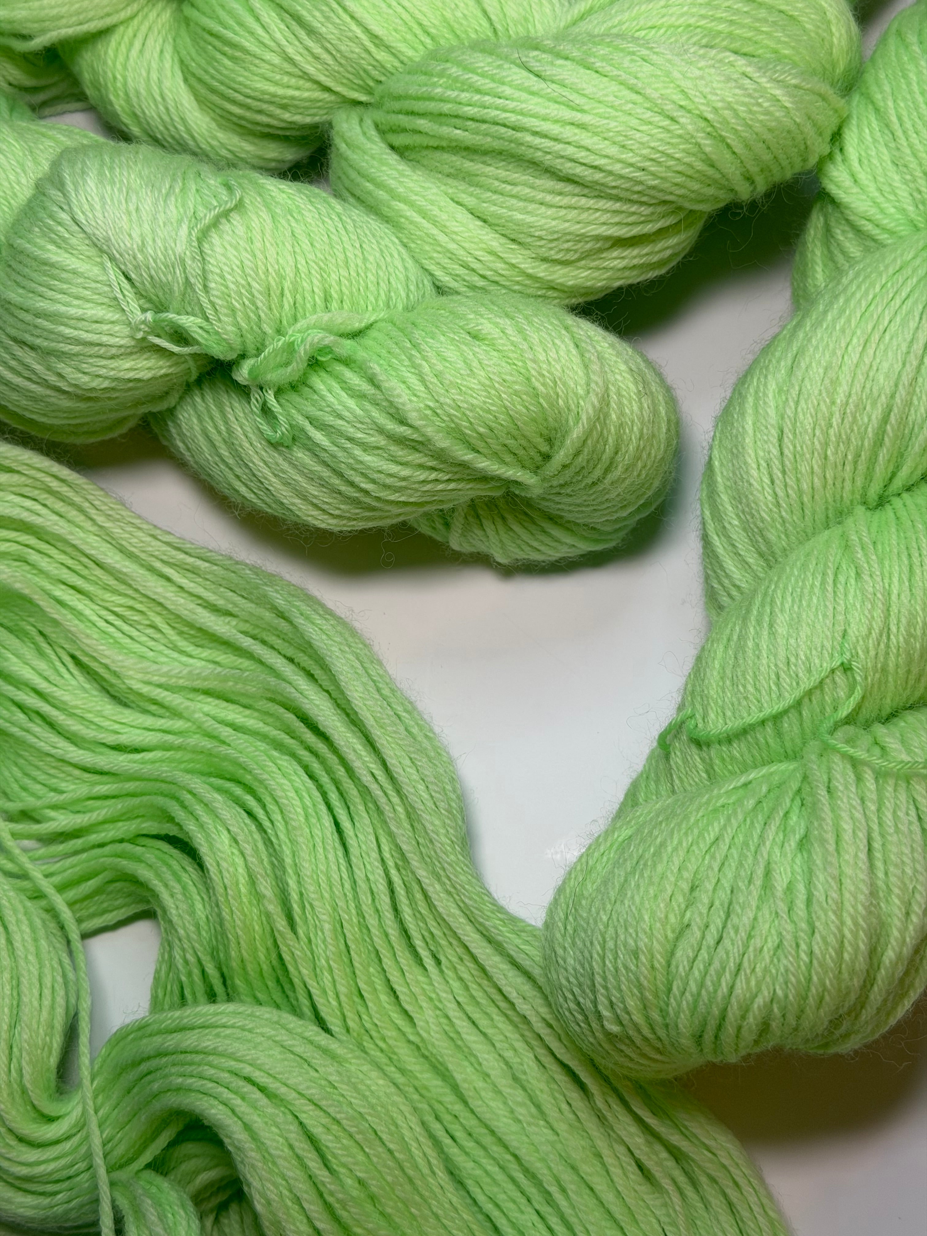 Hand Dyed Yarn-Spearmint