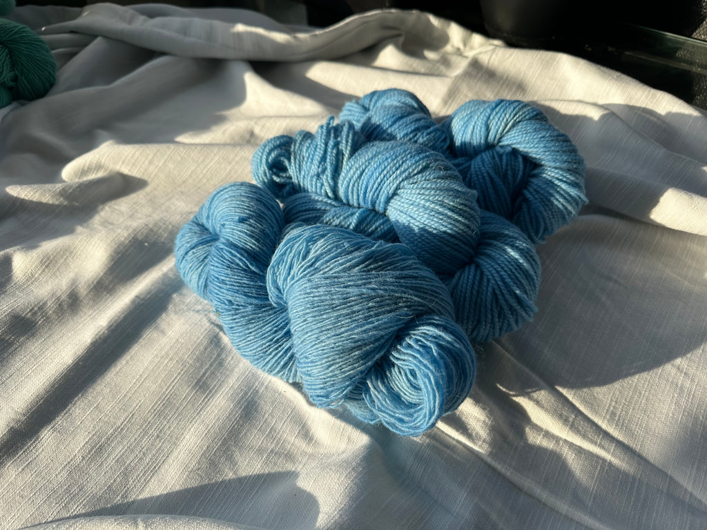 Hand-Dyed Yarn-Ocean Blue