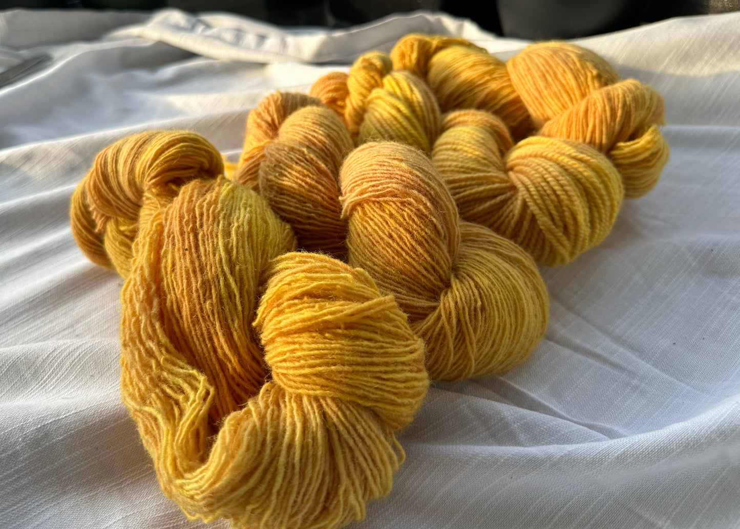 “Bee Pollen” Hand-Dyed Yarn